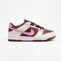 Nike Dunk Low Premium 'Valentine's Day' (2023) features a Maroon and Soft Pink colorway with a sail midsole