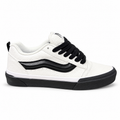 Vans Knu Skool sneakers in a white and black colorwa