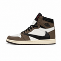 Nike x Travis Scott Air Jordan 1 Retro High OG 'Mocha' sneakers.