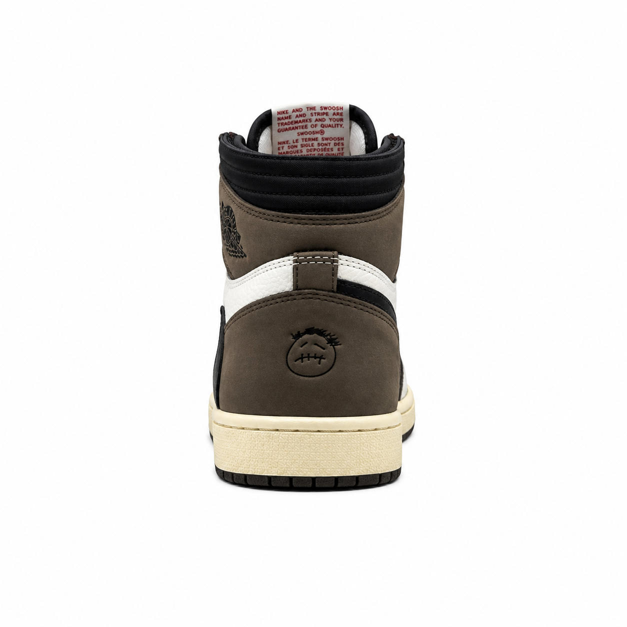 Nike x Travis Scott Air Jordan 1 Retro High OG 'Mocha' sneakers.