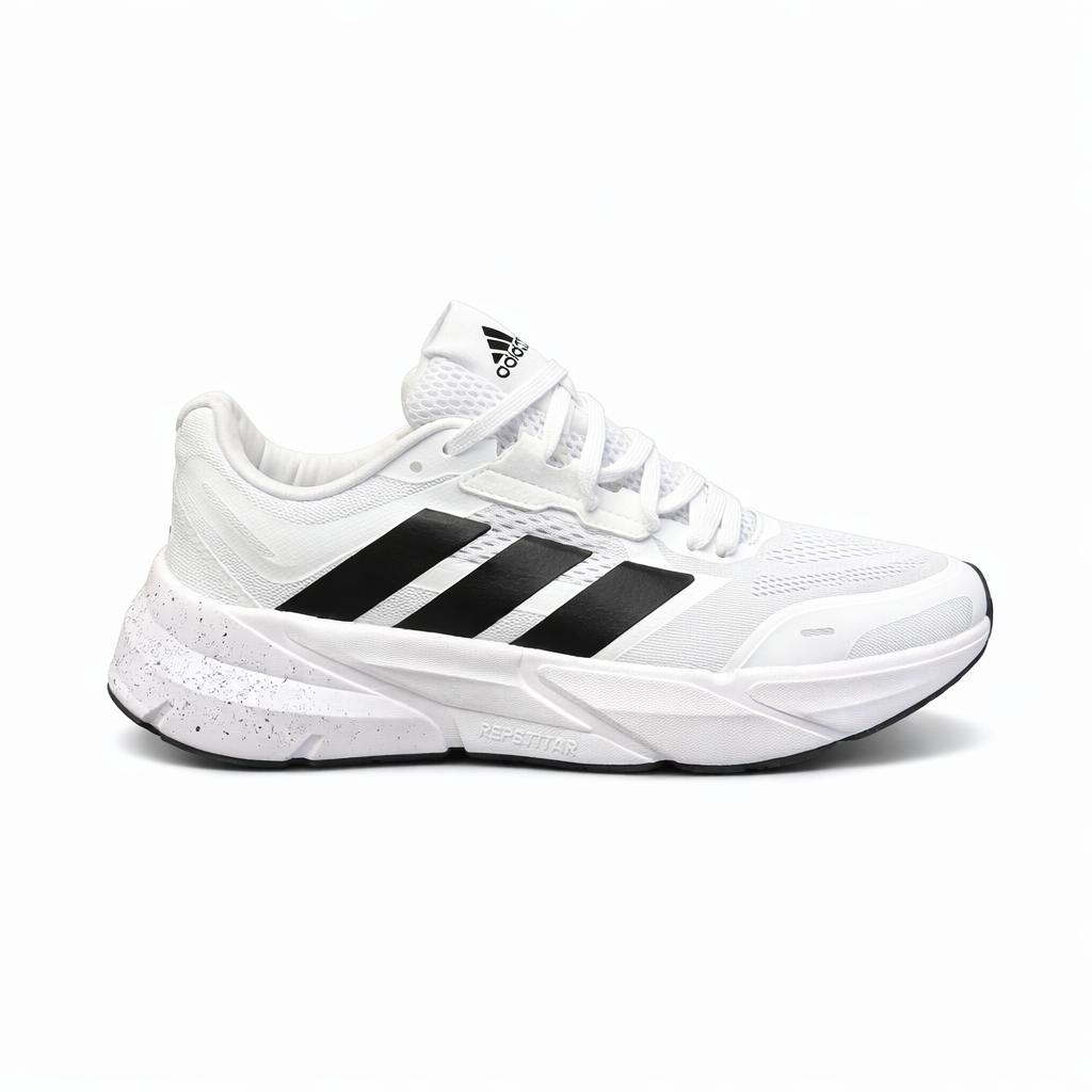 Adidas Adistar running shoe in the 'Cloud White/Core Black/Crystal White'