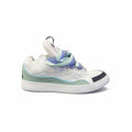 Lanvin Curb sneakers in a white and green colorway