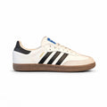 Adidas Samba OG 'Cloud White / Core Black / Gum' sneaker.